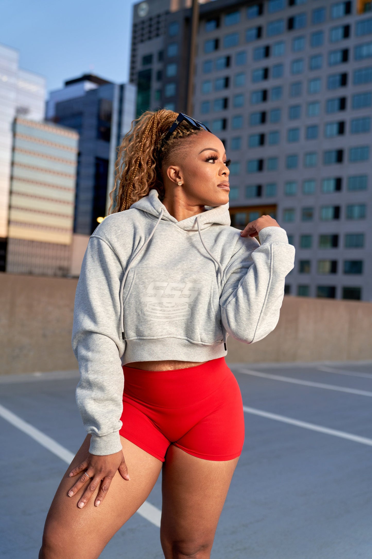 SSS Women's Crop Hoodie